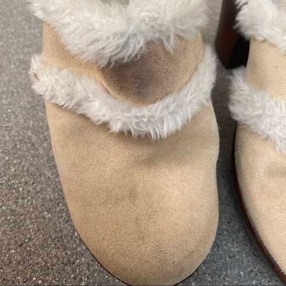 Tommy Hilfiger Y2K Winter Boot Fuzzy Chunky Heels - Picture 5 of 7